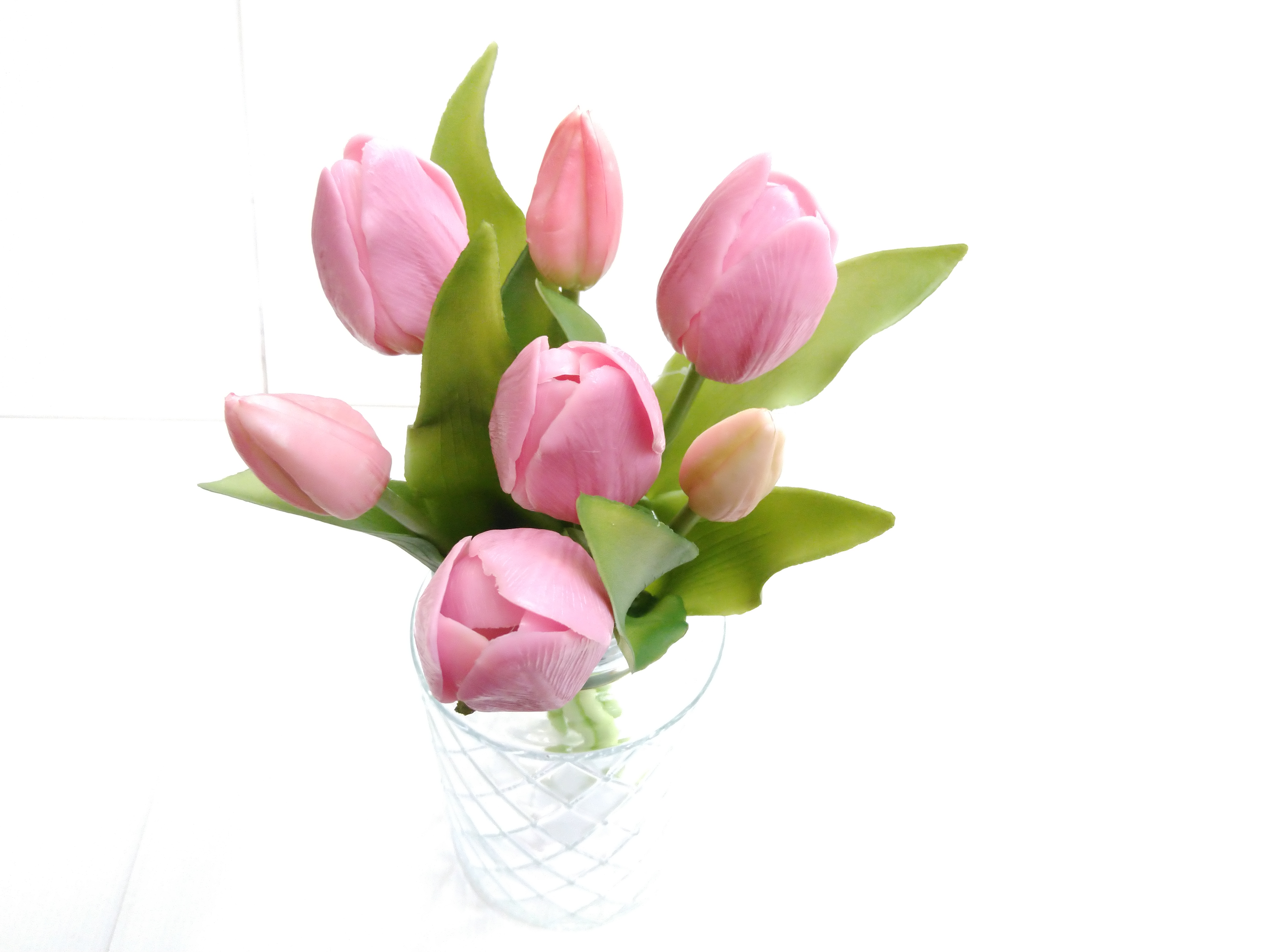 Zijdebloem Tulpen Bundel Roze
