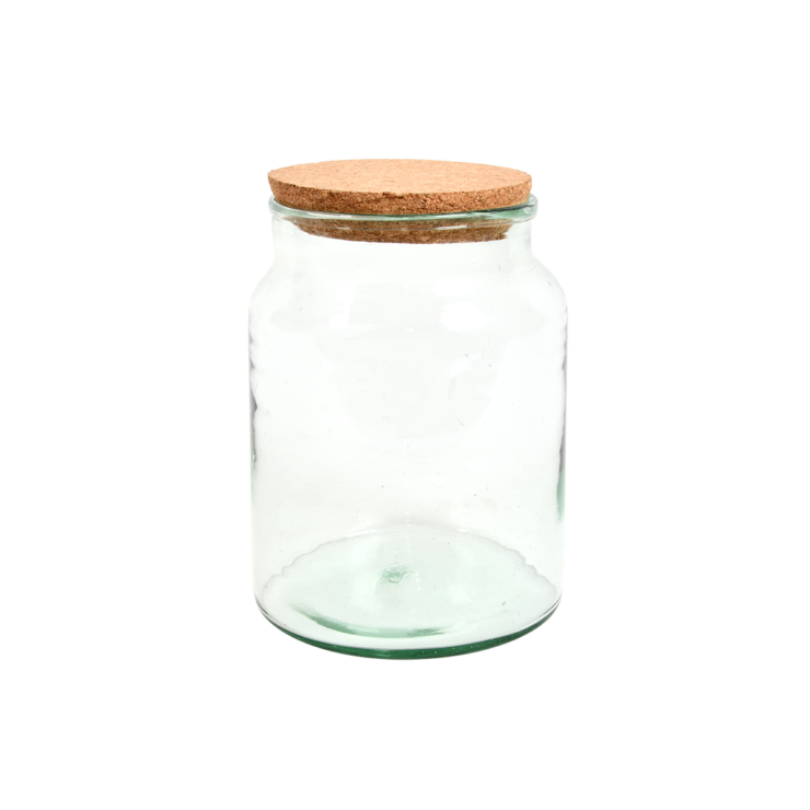 Halfopen terrarium fles S