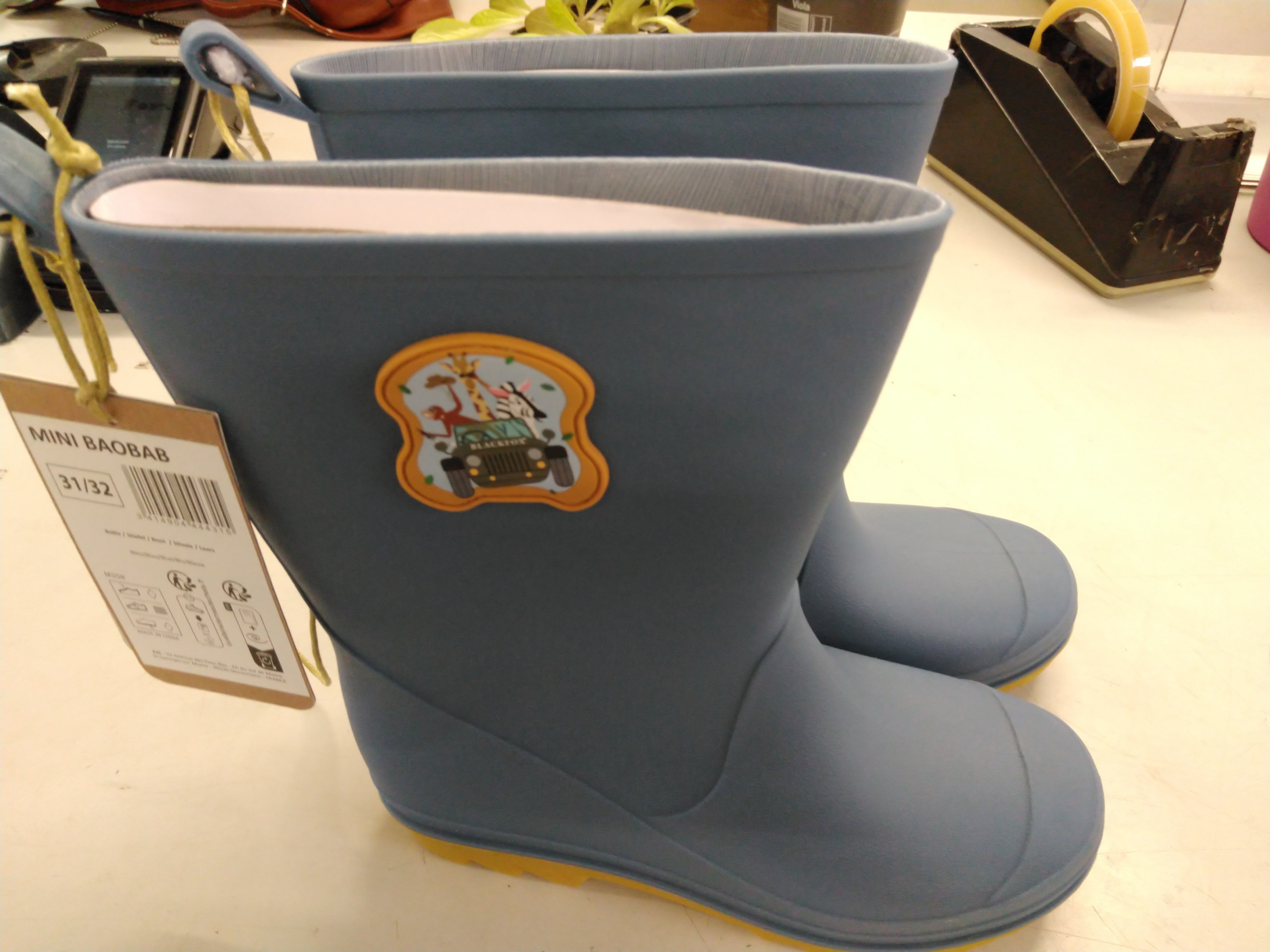 Kinderlaars Mini Baobab blauw