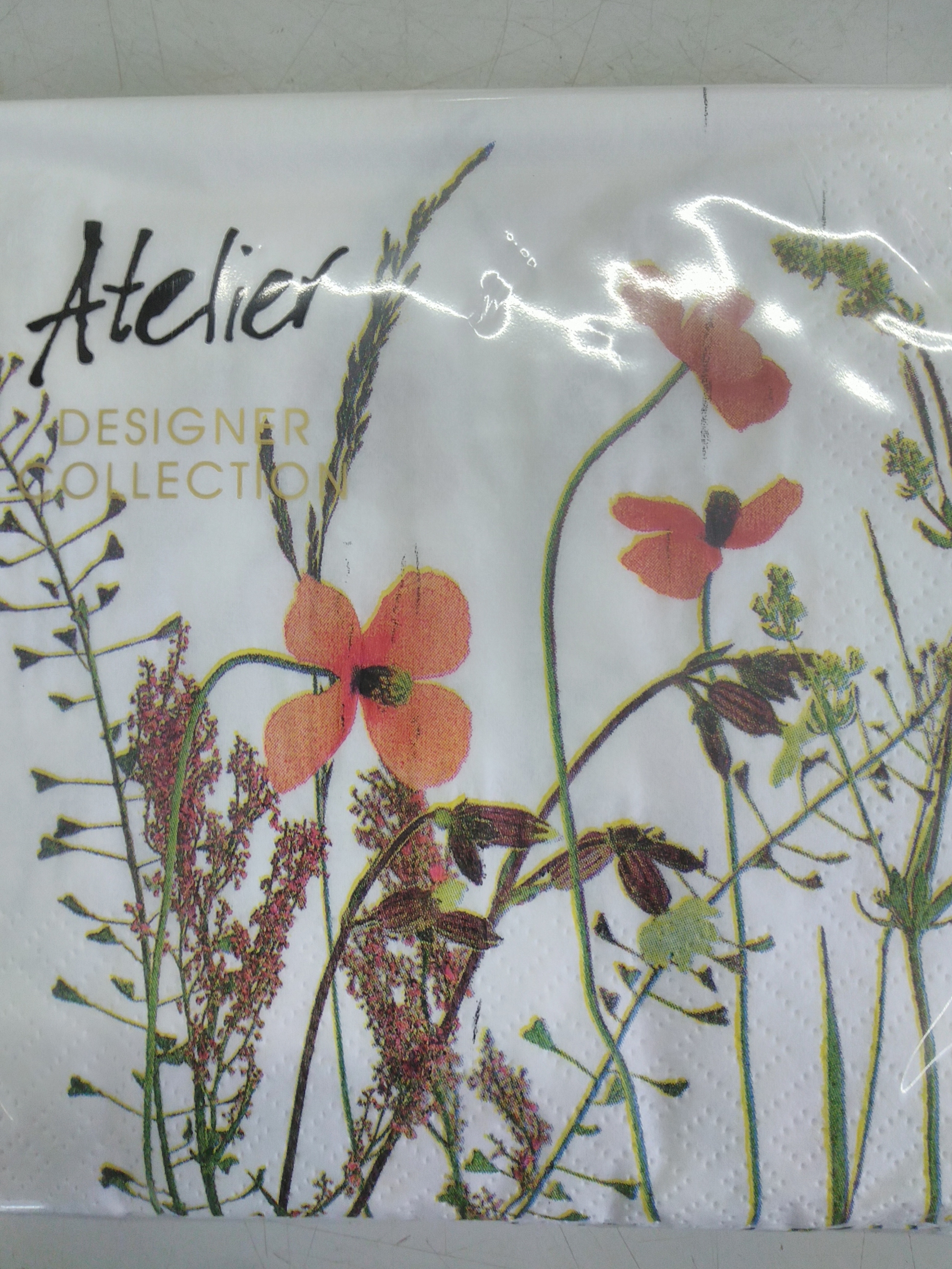 20 SERV 33X33 FLEURS PRAIRIE