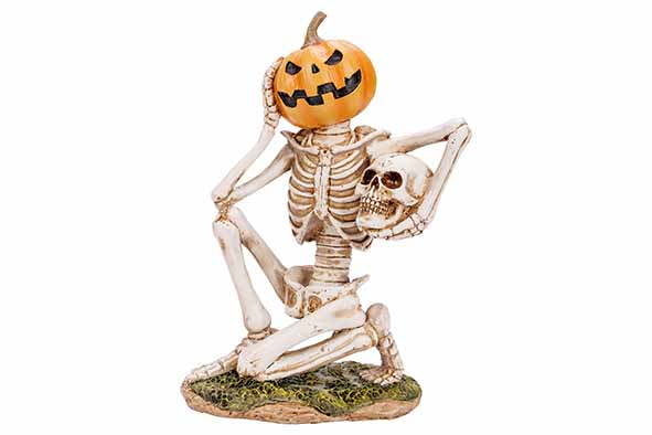 SKELET PUMPKINHEAD NATUUR