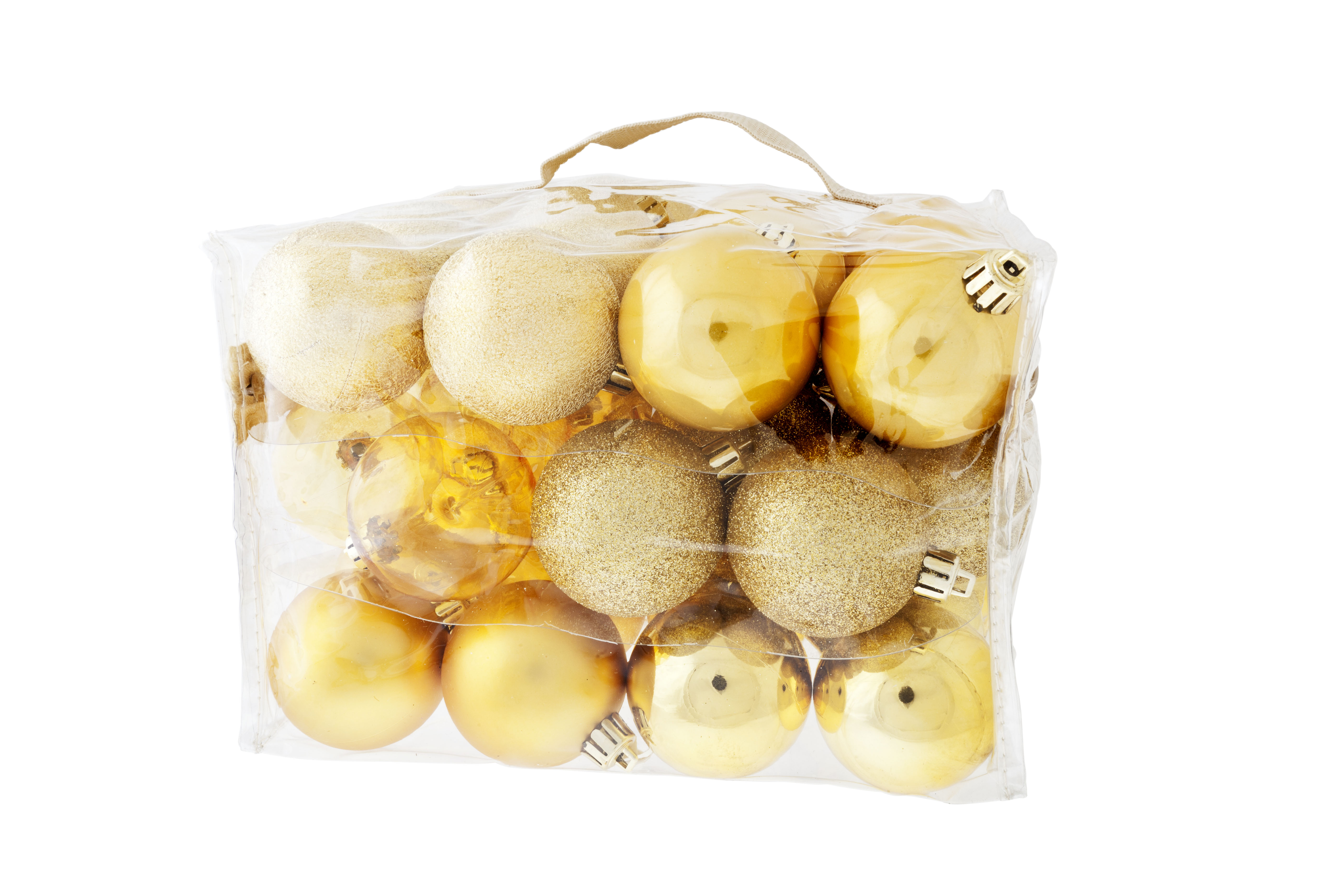 KERSTBAL SET48 MIX GOUD D 6CM