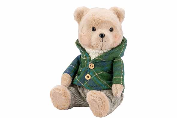 BEER BOY CLOTHES BEIGE SITTING GROEN