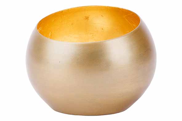 THEELICHTHOUDER BRASS GOUD METAAL