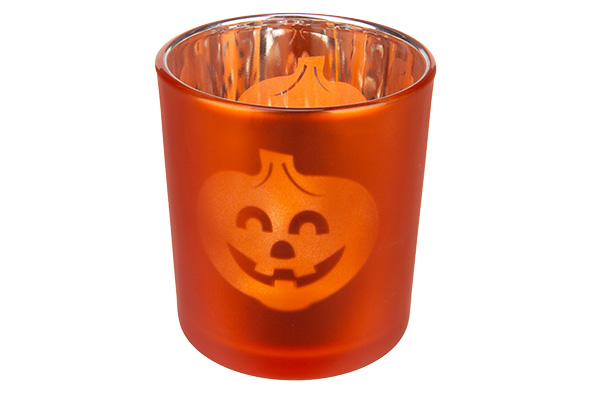 THEELICHTHOUDER PUMPKINS ORANJE