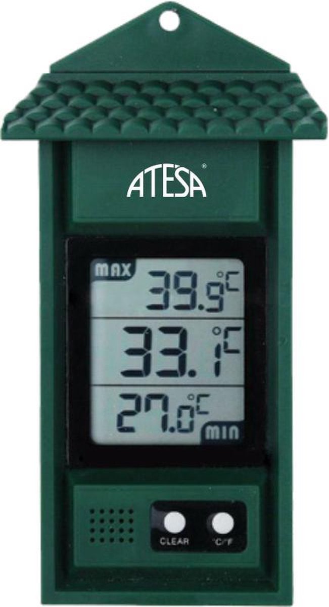 Digitale thermometer ATESA met minimum/maximum Digitale thermometer ATESA met minimum/maximum
