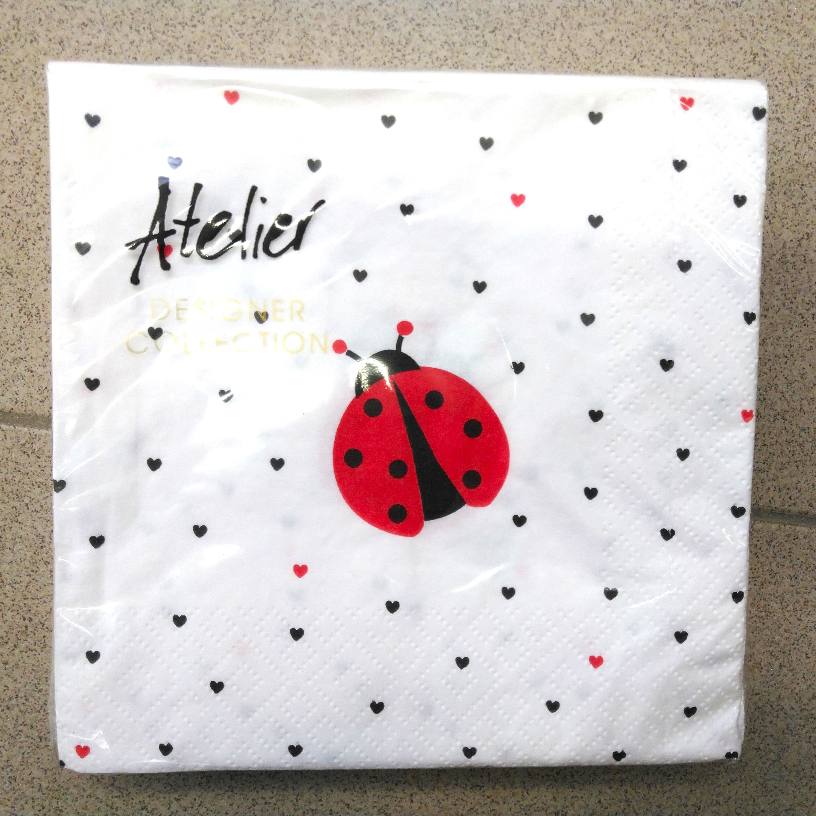 20 SERV 33X33 LADY BIRD