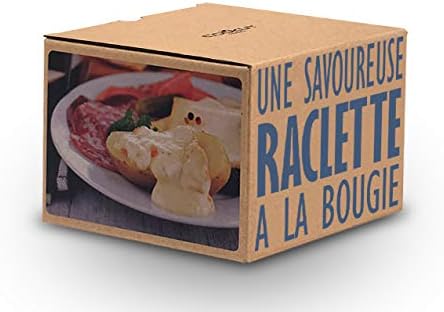 Cookut - Raclette Theelicht/ Bougie Chauffe-Plat 2p Blauw/ Bleu