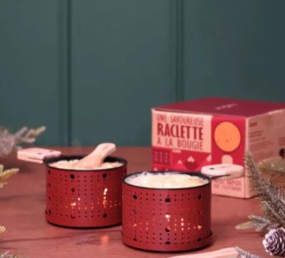 Cookut - RacletteTheelicht/ Bougie Chauffe-Plat 2p Terracotta