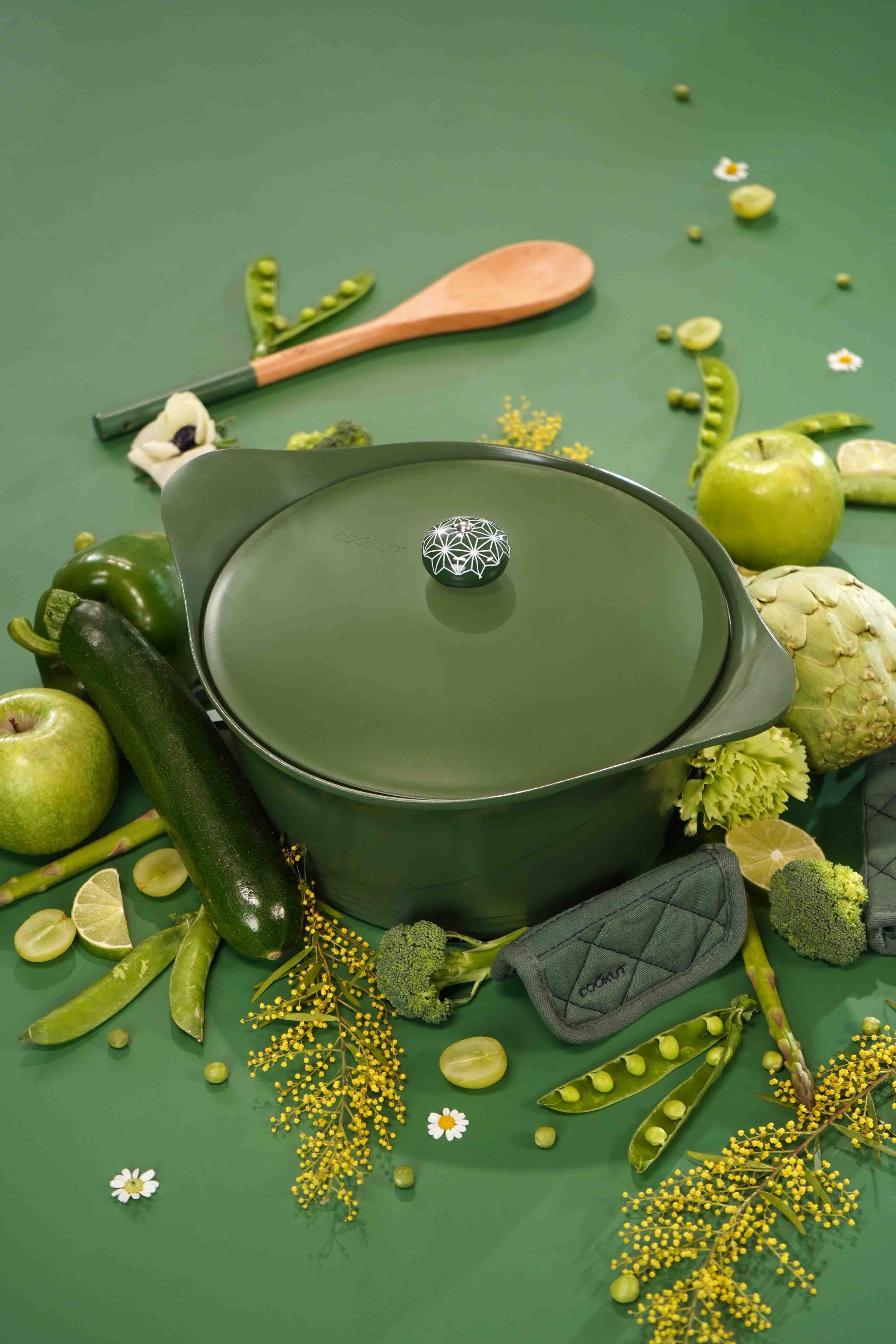 Cookut - La Nouvelle Generation Cocotte - Groen/ Vert