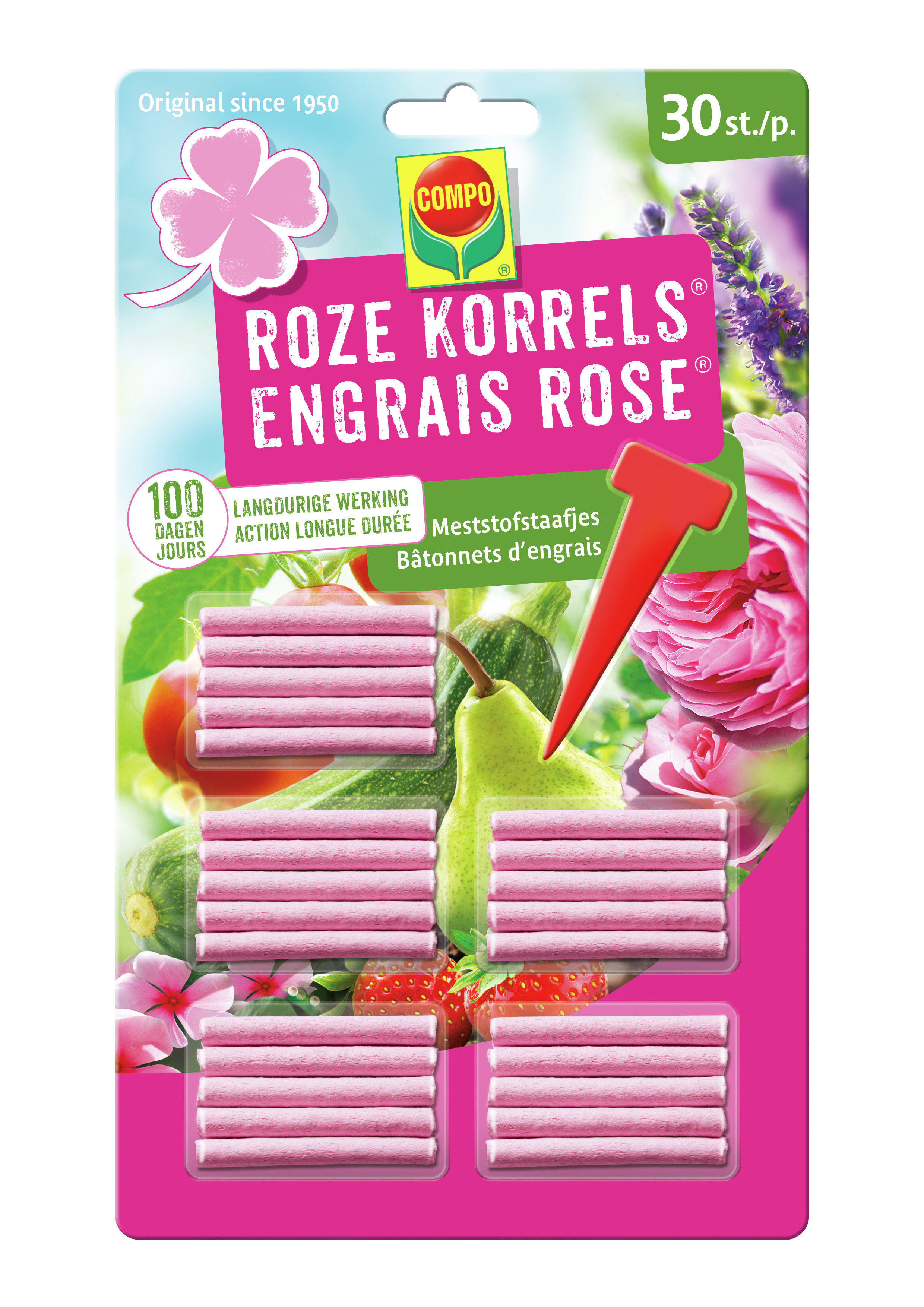 MESTSTOFSTAAFJES ROZE KORRELS MESTSTOFSTAAFJES ROZE KORRELS