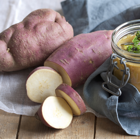 Zoete aardappel wit Zoete aardappel wit