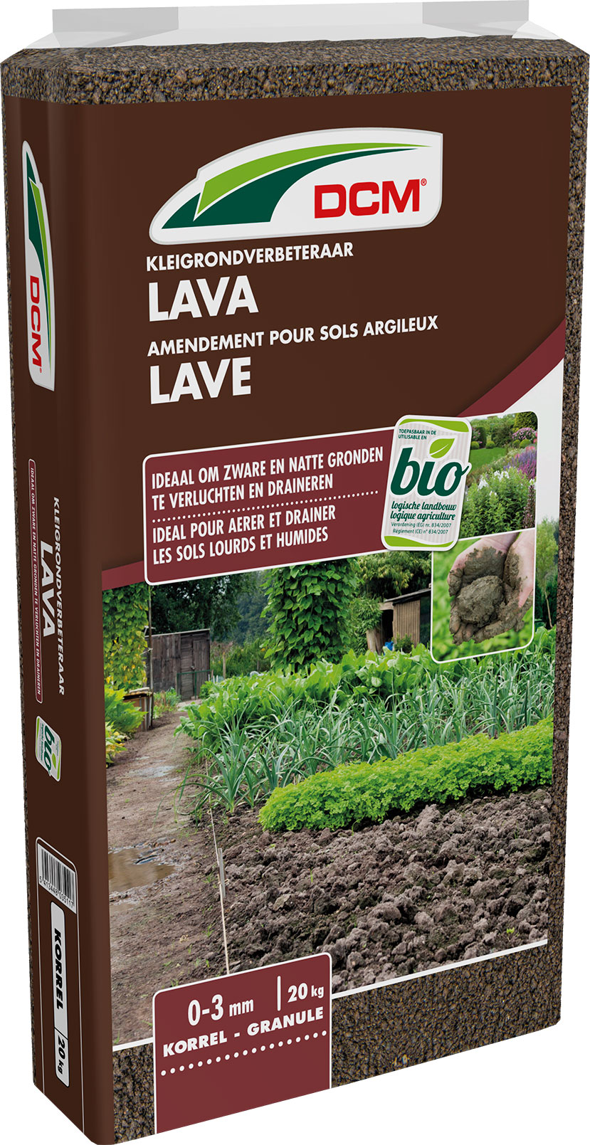 DCM KLEIGRVERBETERAAR LAVA 20KG DCM KLEIGRVERBETERAAR LAVA 20KG