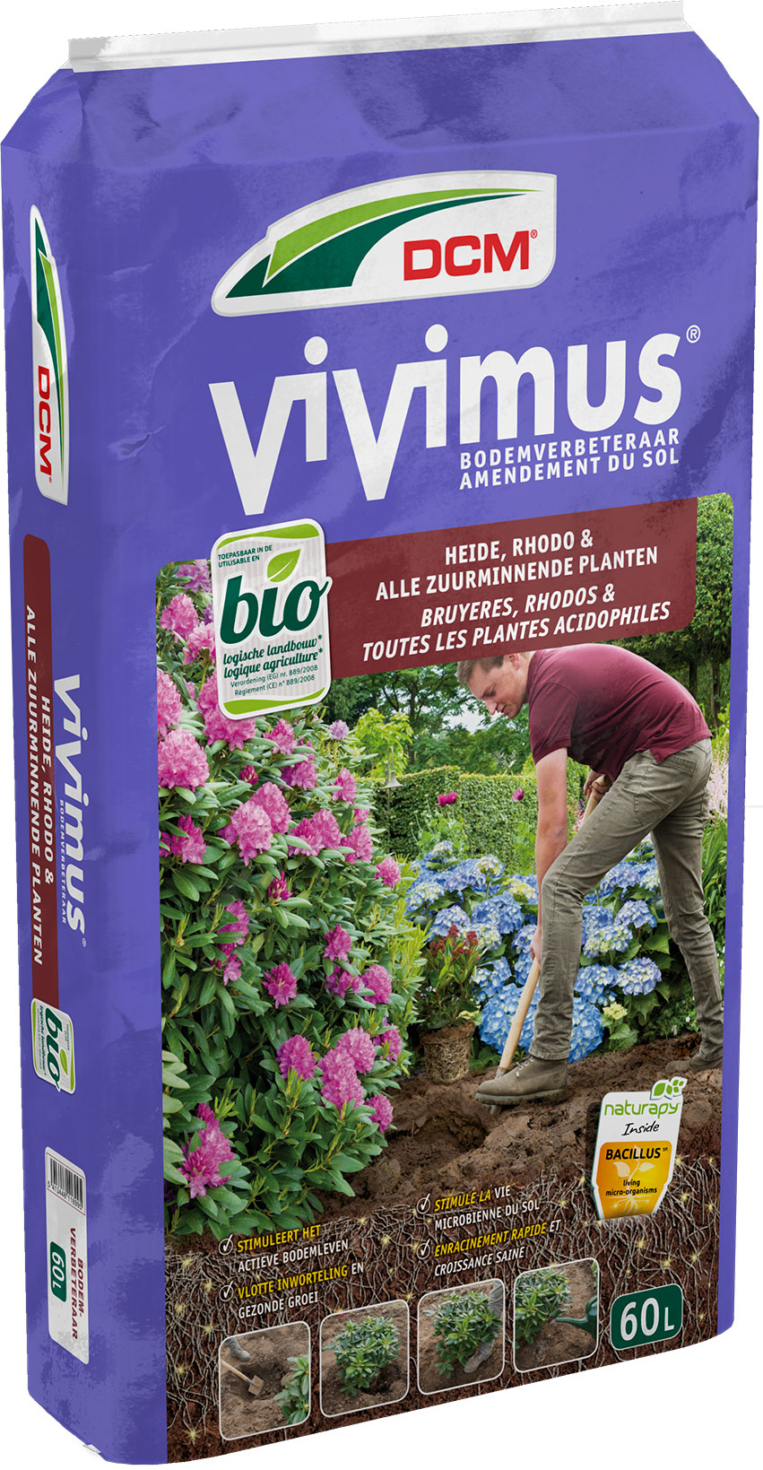 DCM VIVIMUS HEIDE/RHODO 60L DCM VIVIMUS HEIDE/RHODO 60L