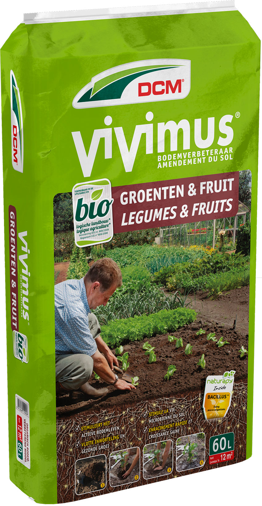 DCM VIVIMUS GROENTEN/FRUIT 60L DCM VIVIMUS GROENTEN/FRUIT 60L