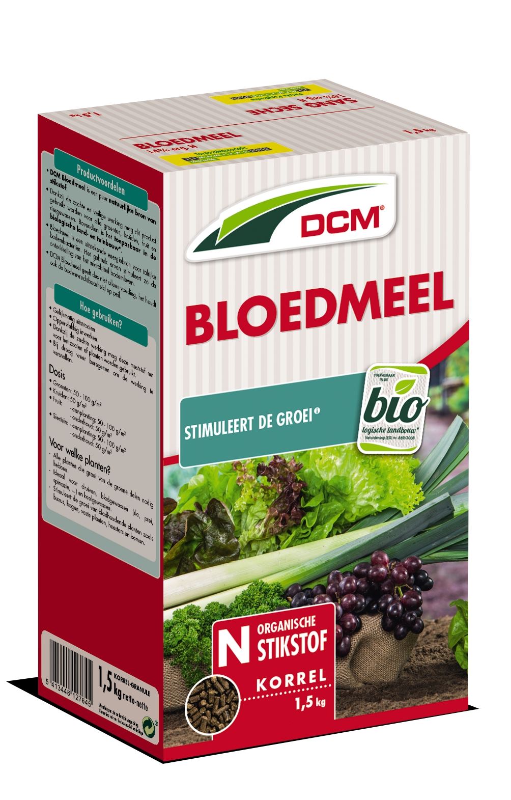 DCM BLOEDMEEL 1,5KG DCM BLOEDMEEL 1,5KG