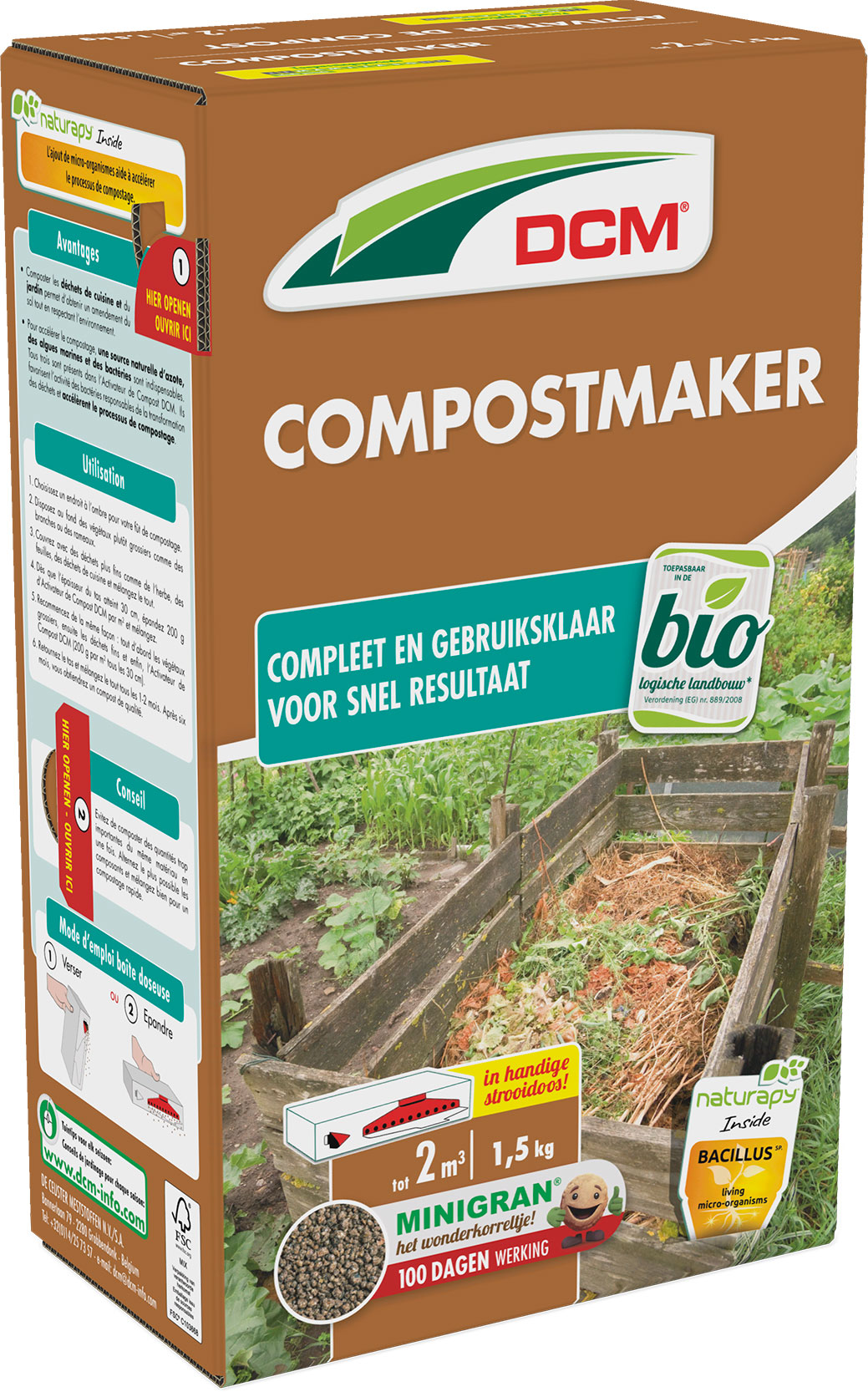 DCM COMPOSTMAKER 1,5KG DCM COMPOSTMAKER 1,5KG