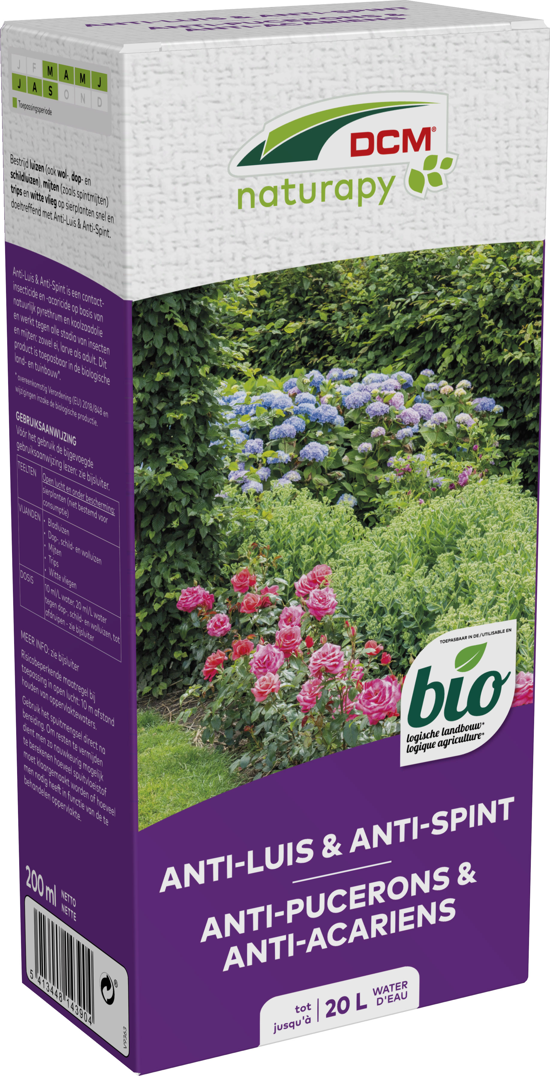 DCM ANTI-LUIS/SPINT SPRAY - SIERTUIN 1L DCM ANTI-LUIS/SPINT SPRAY - SIERTUIN 1L