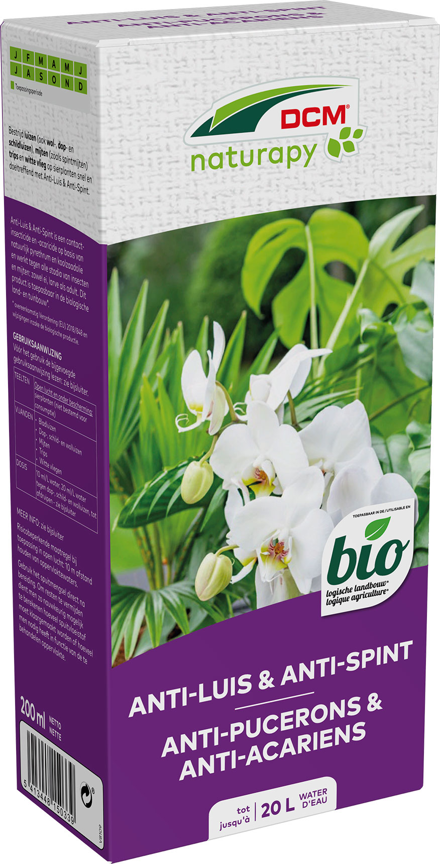 DCM ANTI-LUIS/SPINT - KAMERPLANTEN 0,2L DCM ANTI-LUIS/SPINT - KAMERPLANTEN 0,2L