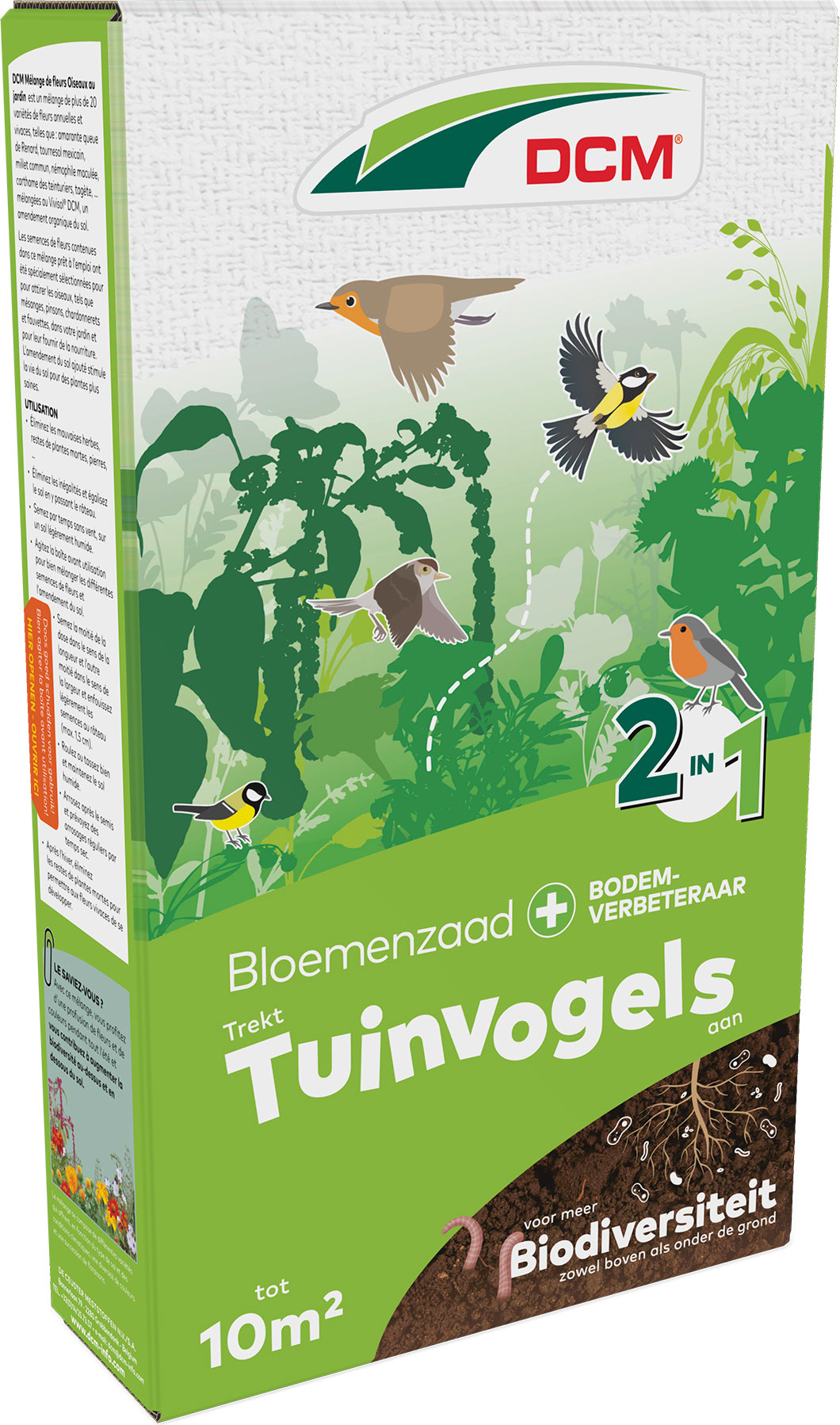 DCM BLOEMENMENGSEL TUINVOGELS 0,530KG DCM BLOEMENMENGSEL TUINVOGELS 0,530KG