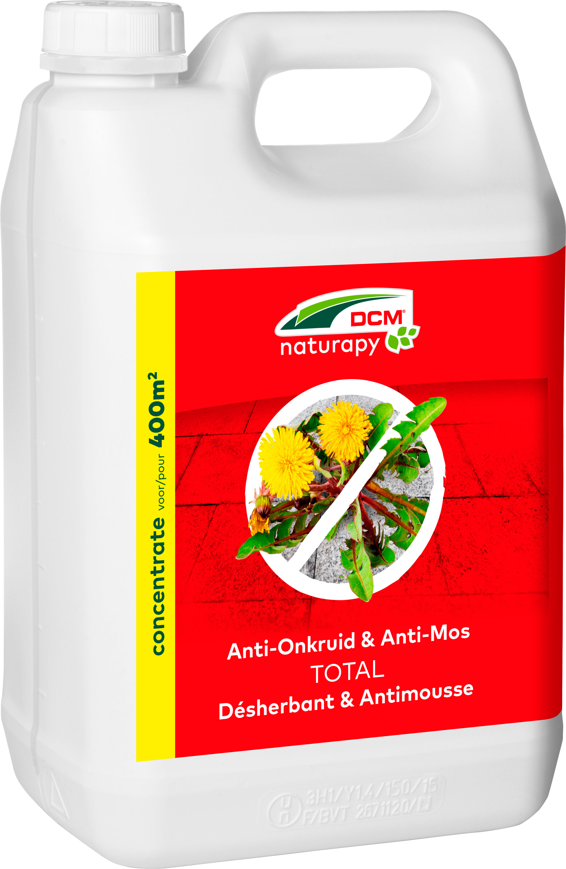 DCM NATURAPY ANTI-ONKRUID/MOS SIER- EN MOESTUIN CONC 5L DCM NATURAPY ANTI-ONKRUID/MOS SIER- EN MOESTUIN CONC 5L