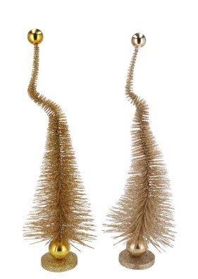 Kerstboom Sparkle Glitter Wild Brown