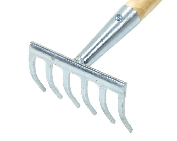 TUINHARK VERZINKT 6 T. MET STEEL