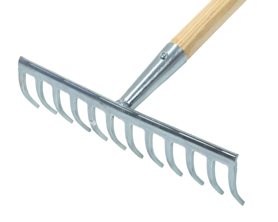 TUINHARK VERZINKT 12 T. MET STEEL
