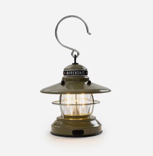BAREBONES EDISON MINI LANTERN - 2AA/USB