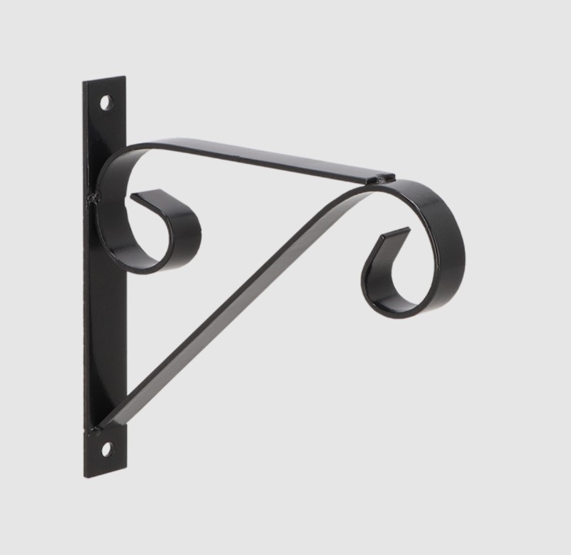 Hanging basket haak met krul S Hanging basket haak met krul S