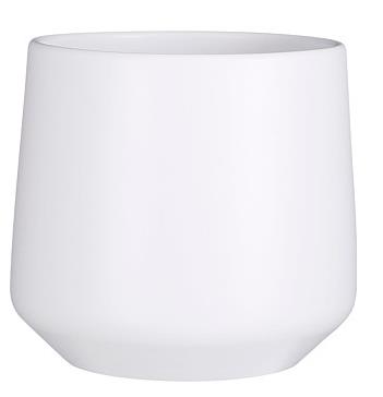 Amber pot rond wit mat Amber pot rond wit mat
