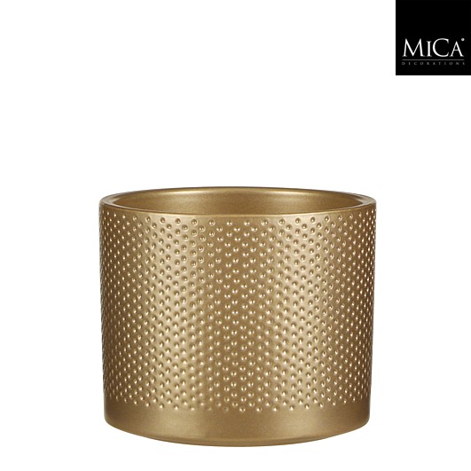 Era pot rond goud relief Era pot rond goud relief