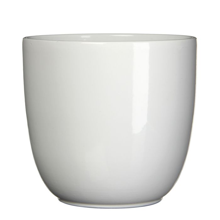 Tusca pot rond wit Tusca pot rond wit