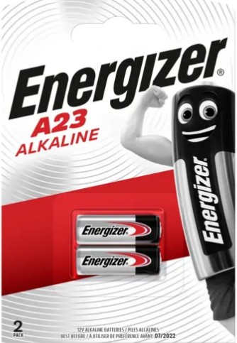 ENERGIZER ALKALINE 12V A23 2-PACK