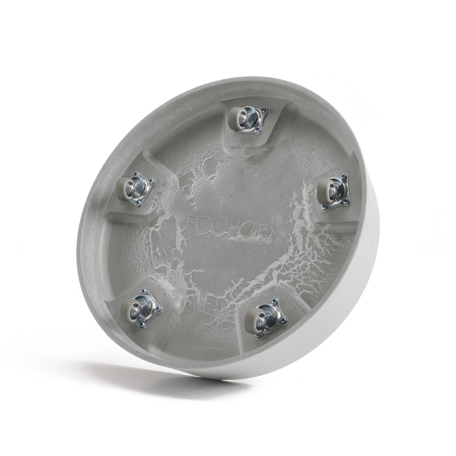 Saucer Wheels Oslo White Grey