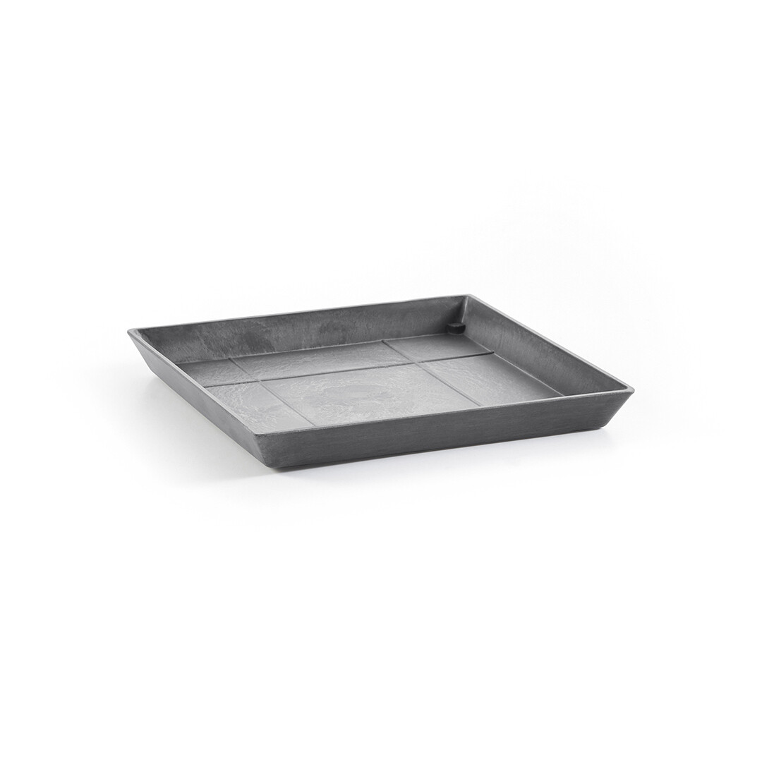 Saucer Rectangular Grey Old