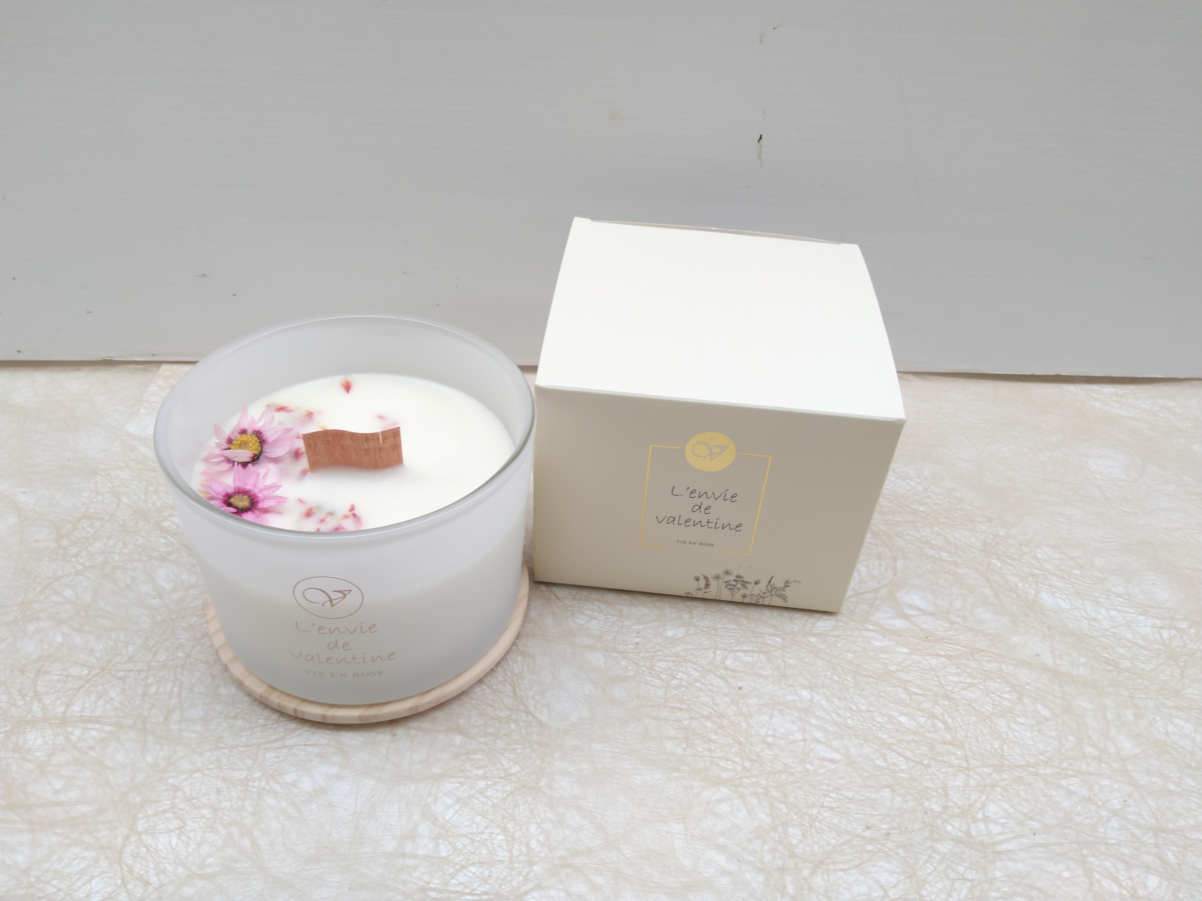 GEURKAARS VIE EN ROSE 300GR