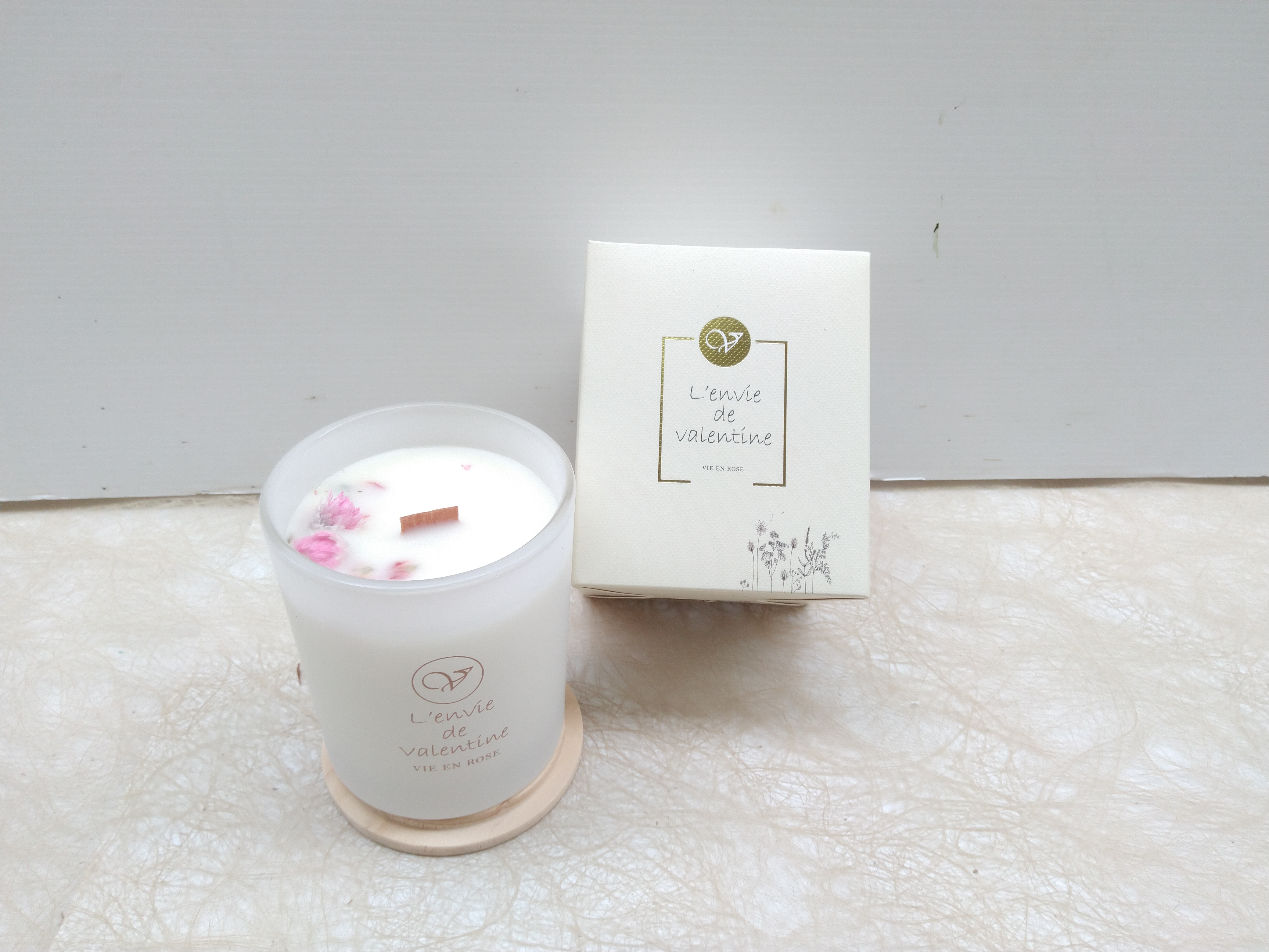 GEURKAARS VIE EN ROSE 200GR 