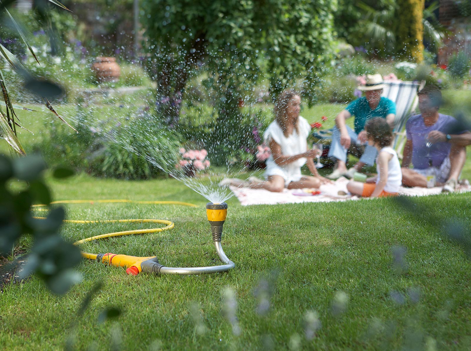 Flexi Spray Sproeilans & gazonsproeier