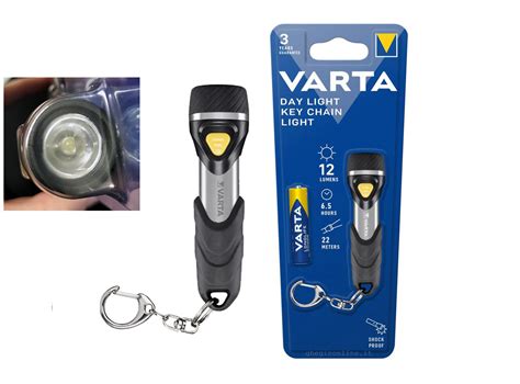 Varta Day Light sleutelhanger + AAA  - Shockproof