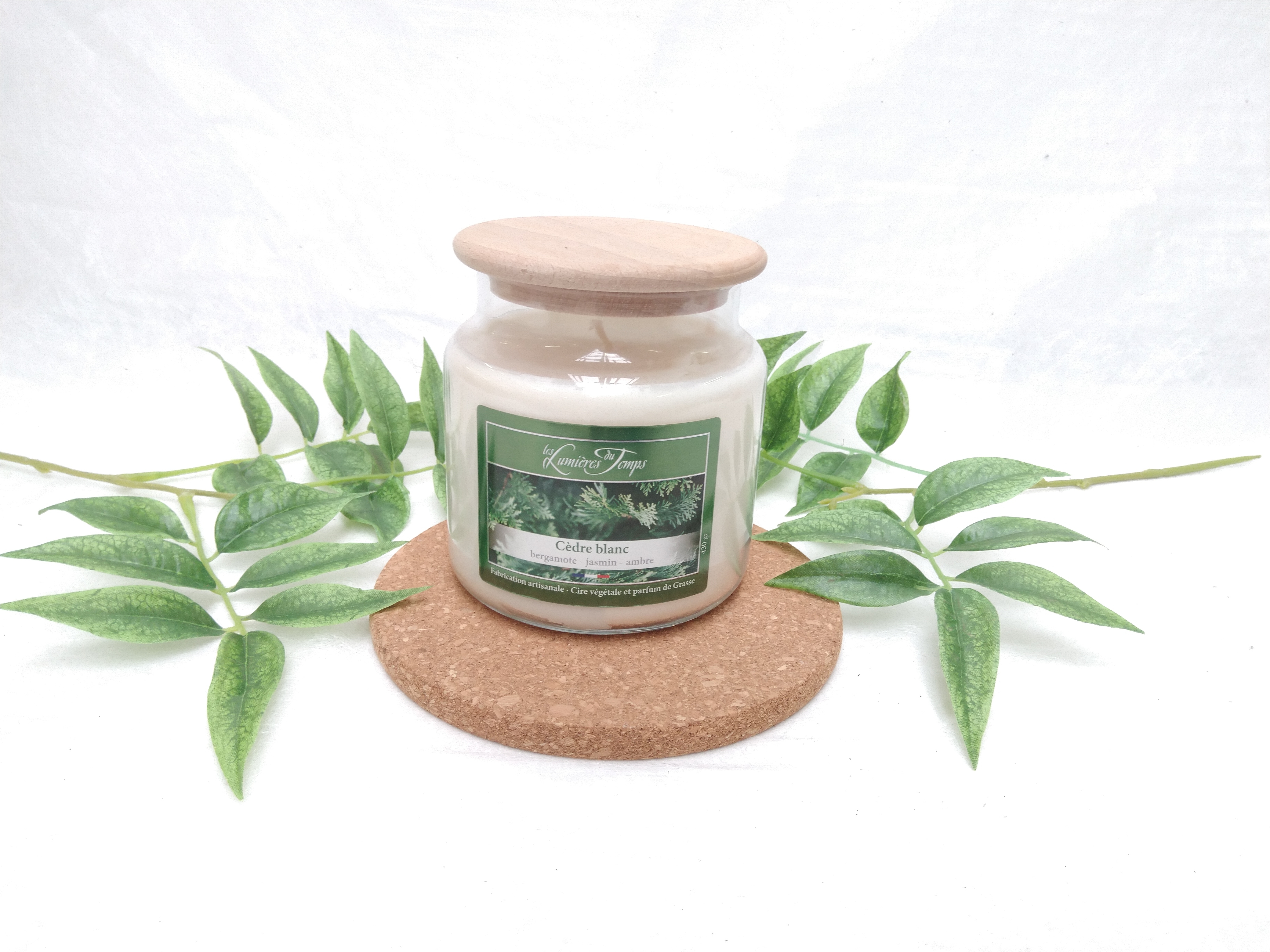 BGIE VEG. CIRE COLOREE CEDRE BLANC