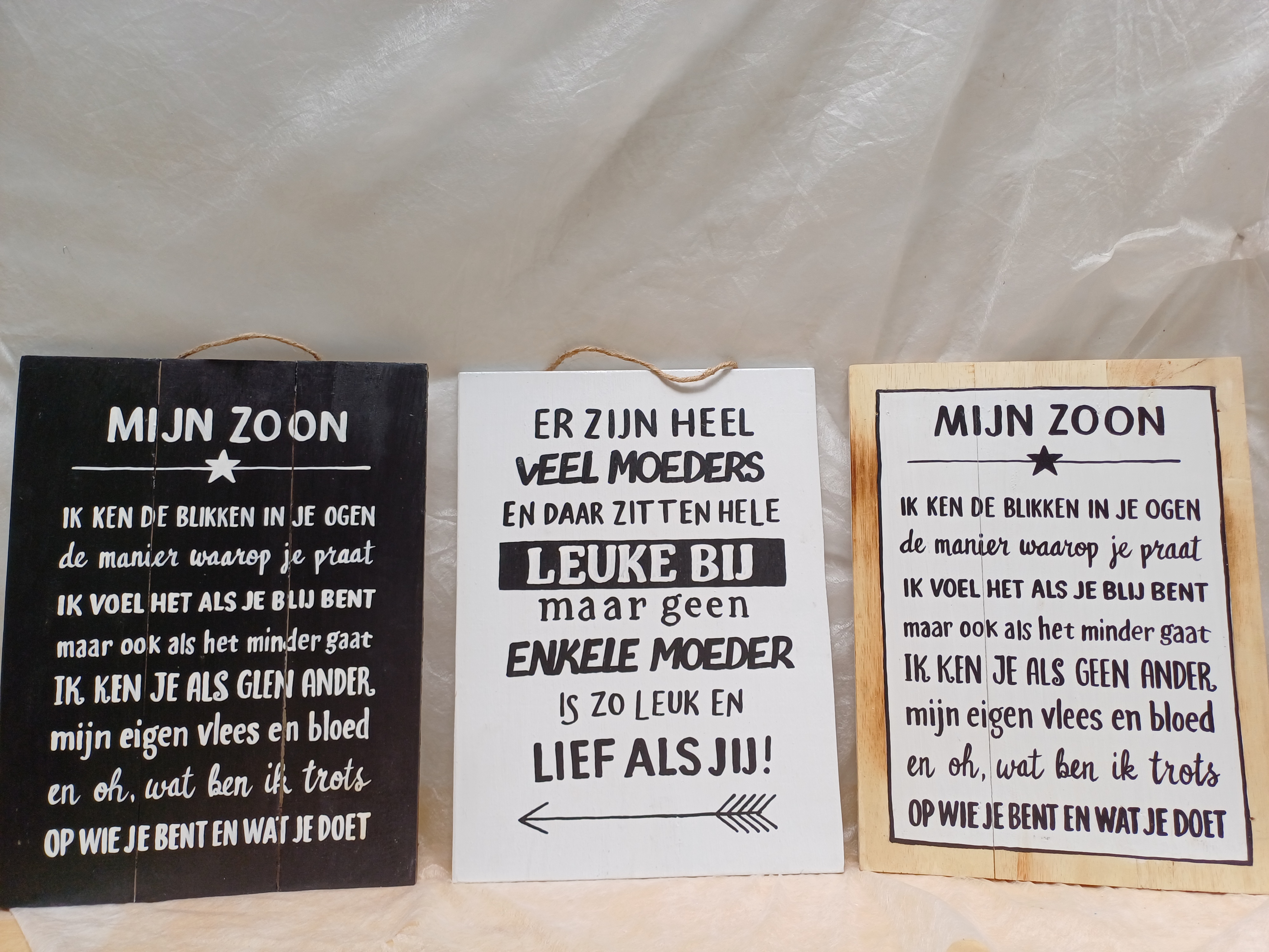 Panneau / tekstbord 30x40cm