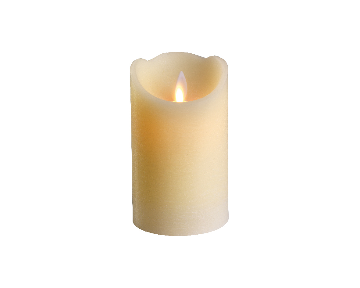 LED waving candle wax BO indoor