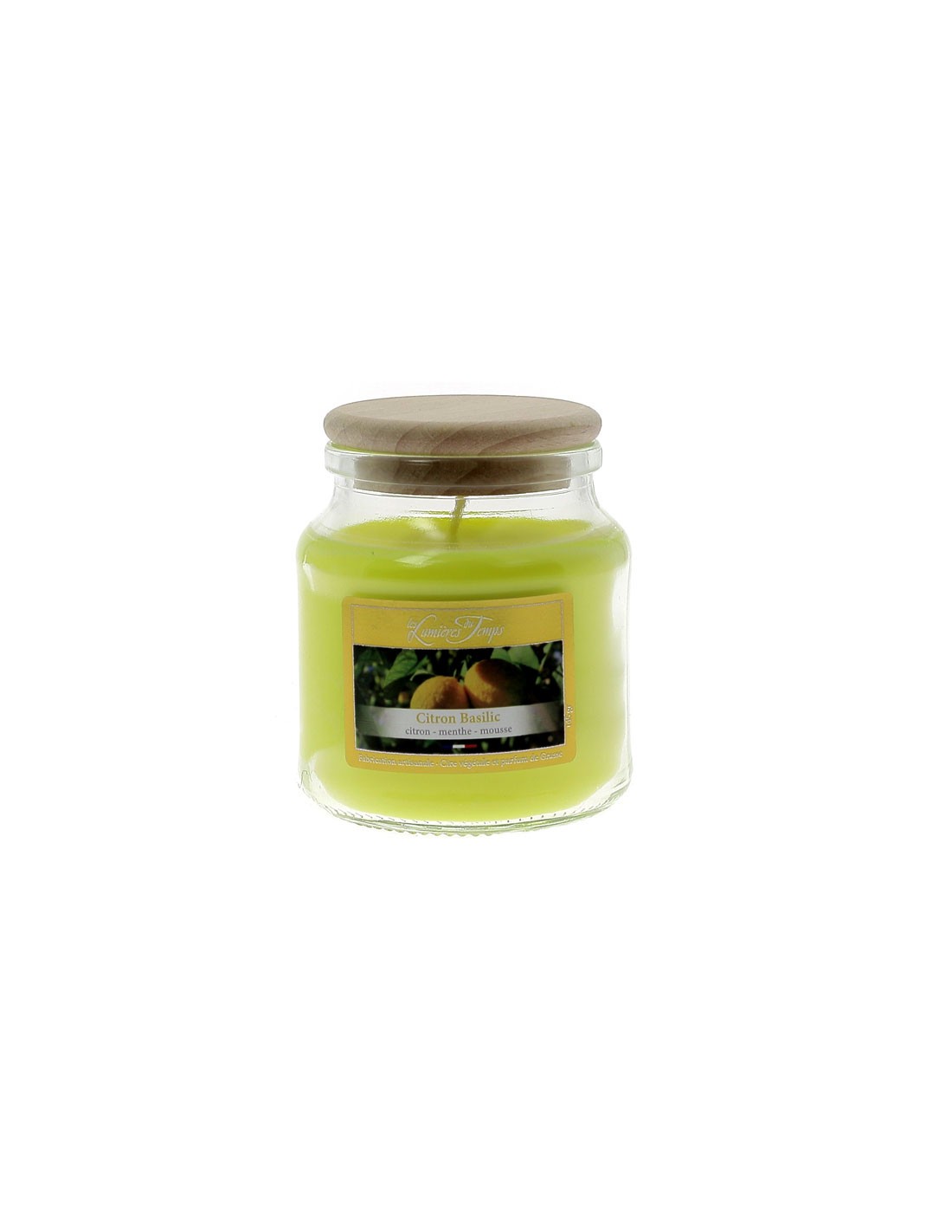 BGIE VEG. CIRE COLOREE CITRON BASILIC