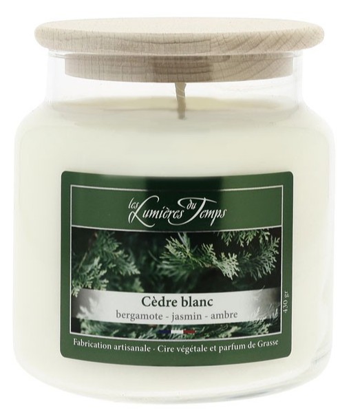 BGIE VEG. CIRE COLOREE CEDRE BLANC