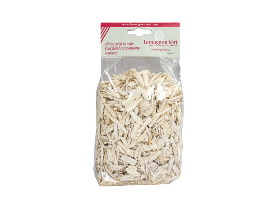 HOUTSNIPPERS 150gr WIT