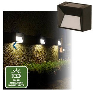 Solar Intelligent Hybrid - Maryland 15LM Wandlamp Solar Intelligent Hybrid - Maryland 15LM Wandlamp