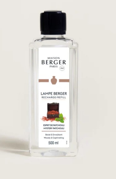 LAMPE BERGER - Recharge Esprit de Patchouli - Mystery patchouli LAMPE BERGER - Recharge Esprit de Patchouli - Mystery patchouli