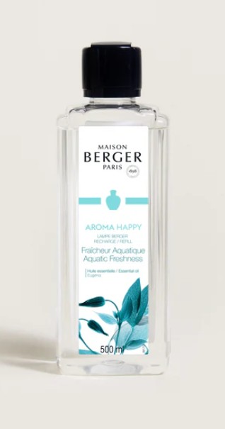 LAMPE BERGER - Recharge Aquatique - Aroma happy LAMPE BERGER - Recharge Aquatique - Aroma happy