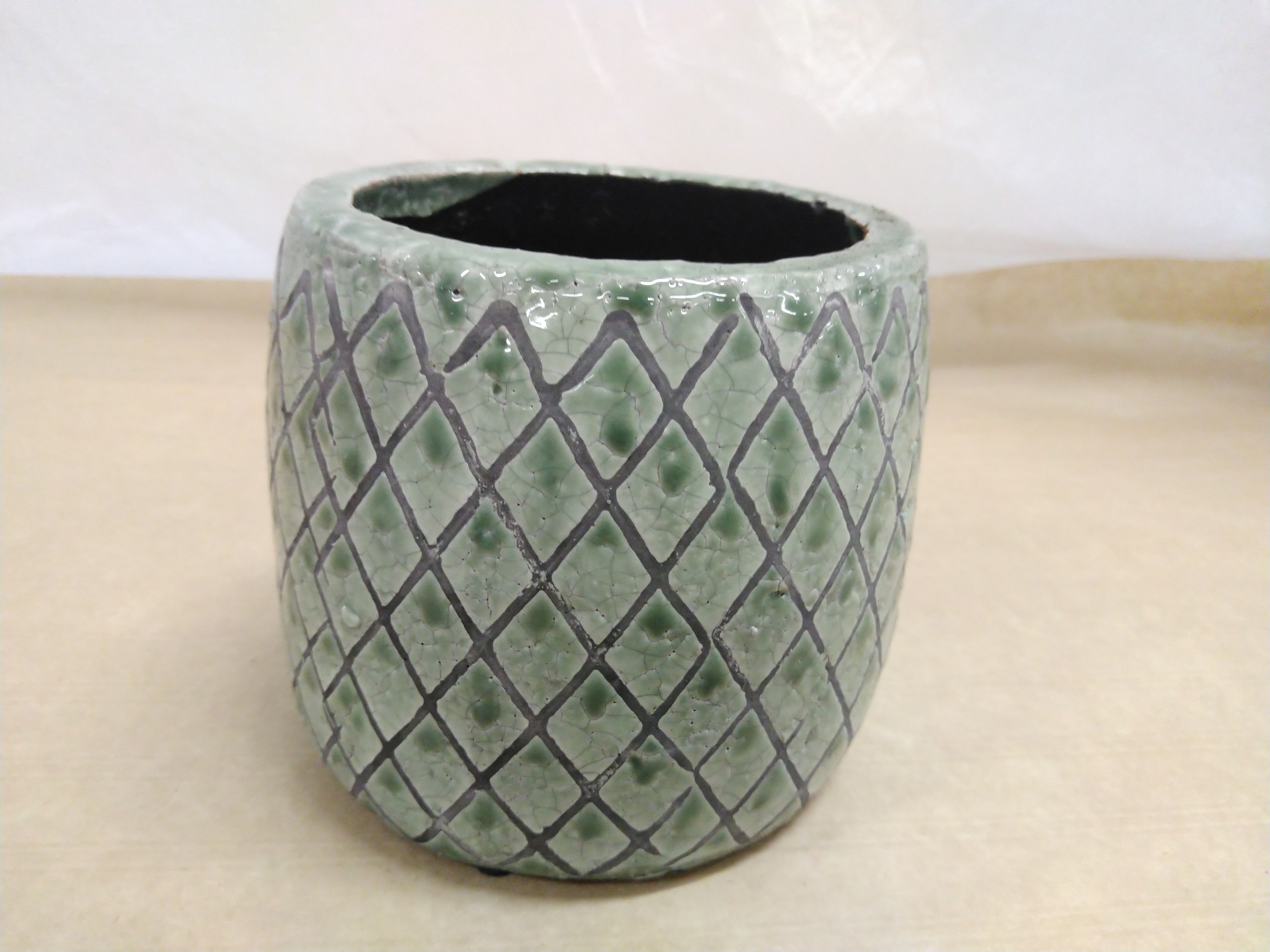 Shine Wyber Cauldron Green D14.5H11